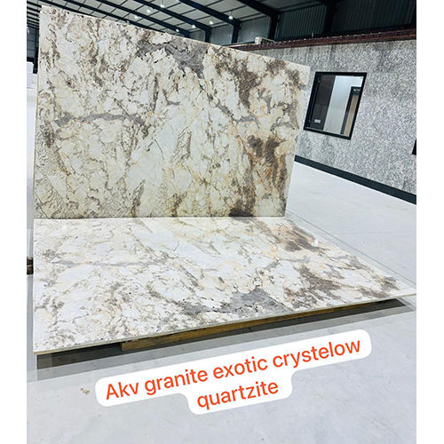 Exotic Crystelow Quartzite Granite