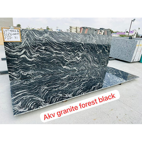 Forest Black Granite