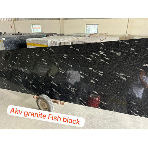 Fish Black Granite