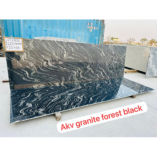 Forest Black Granite