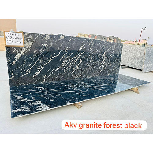 Forest Black Granite