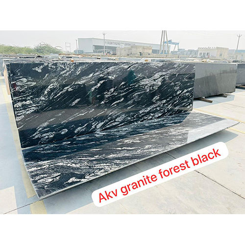 Forest Black Granite