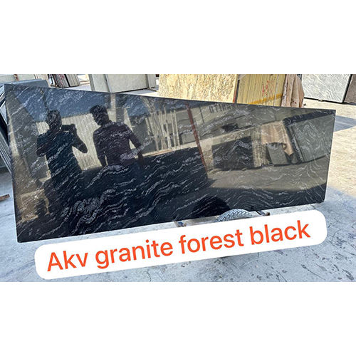 Forest Black Granite