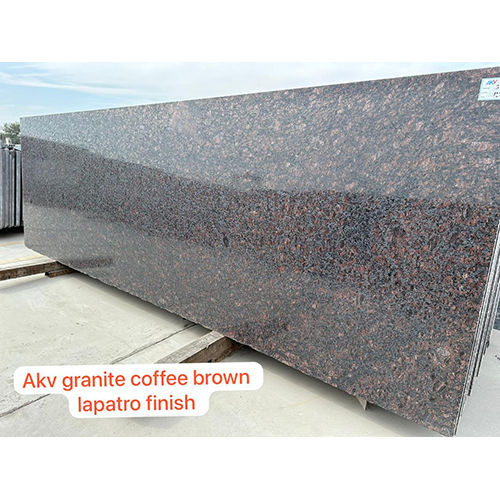 Coffee Brown Lapatro Finish Granite Application: Flooring