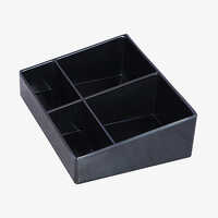 Sachet Holder Tray - Plastic Material, Black Color | Automatic Shut Off Feature, Warranty Included