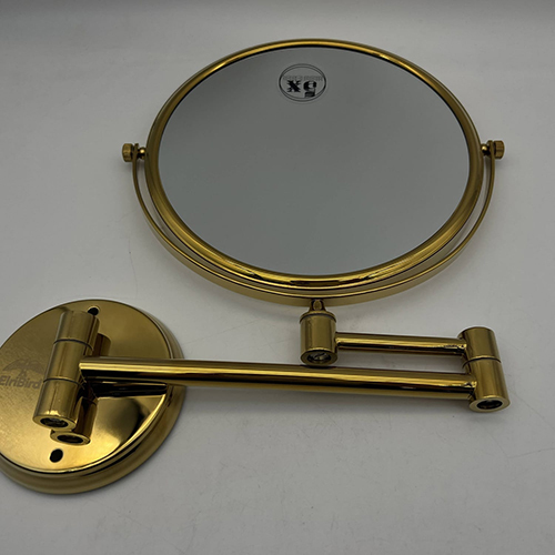 Brass Gold Magnifying Mirror