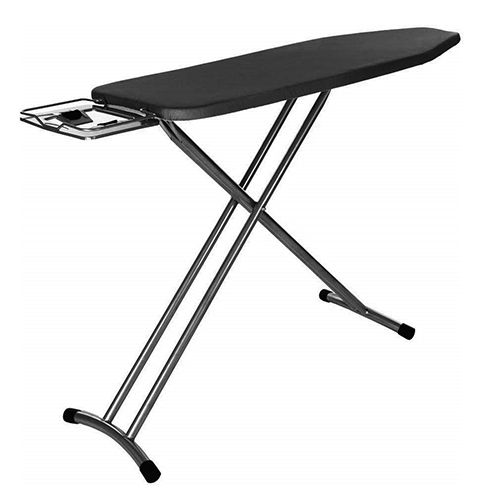 Strong And Durable . Black Foldable Iron Board Stand