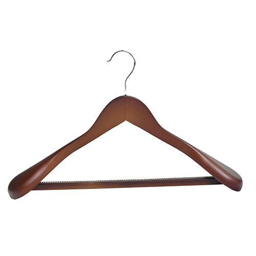 Brown Coat Clothes Hanger