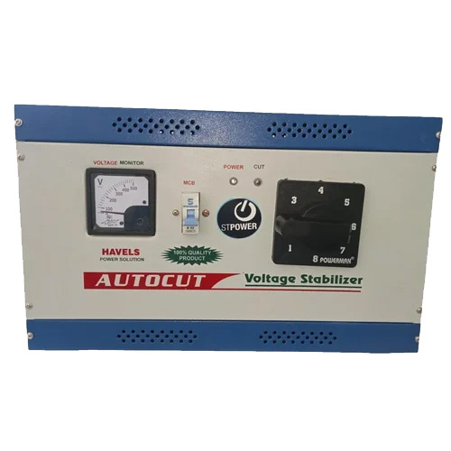 Manual Auto Cut Voltage Stabilizer