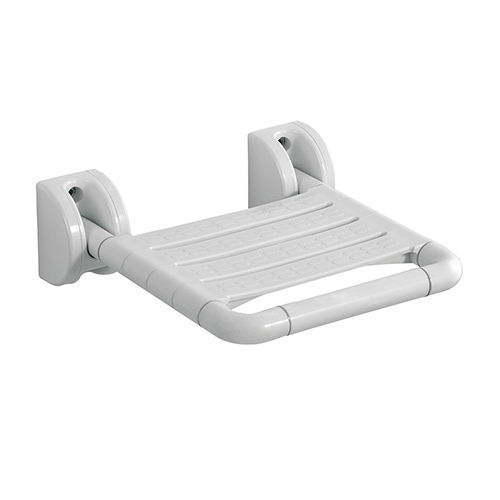 White Foldable Shower Seat