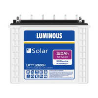 White 120 Ah Lptt12120h Luminous Solar Battery