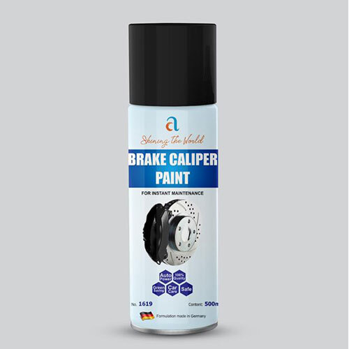 Black brake calliper drum paint spray