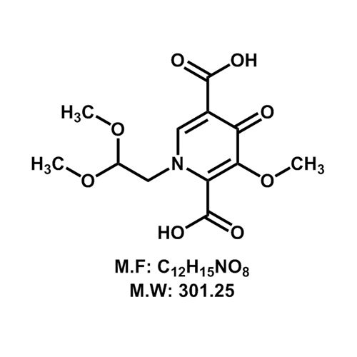 White 1-(2,2-Dimethoxyethyl)-3-Methoxy-4-Oxo-1,4-Dihydropyridine-2,5-Dicarboxylic Acid