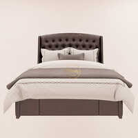 Designer Bed - Crafted Wood, Modern Appearance, Custom Color Choices | Indoor Use, Carpenter Assembly, Warranty Included