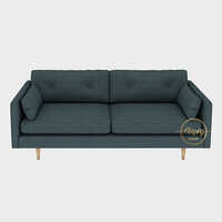 Modern 2 Seater Sofa No Assembly Required