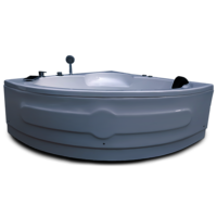 Leo 4.5 ft Corner Combi-Massage Bathtub
