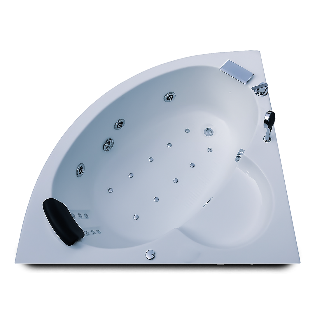 Leo 4.5 ft Corner Combi-Massage Bathtub