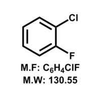 White 1-chloro 2-fluorobenzene