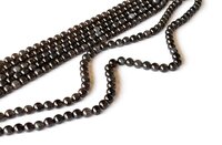 8mm Black Obsidian Beads, Crystal Beads for Necklace, Gemstone Beads ,Jewelry