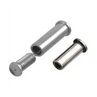 Silver Internal Threaded Welding Bush