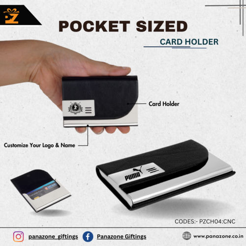 Pocket Sized Card Holder With Customise