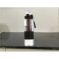 Infuser Bottle - Plastic, Different Sizes Available, Transparent Color | Round Shape, Screw Cap Sealing Type