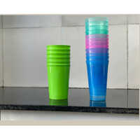 Plastic Glasses - Color: Multicolor
