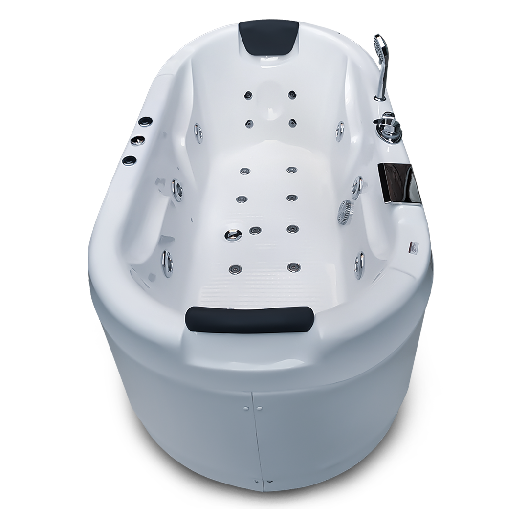 Intimate 6 ft x 3 ft Combi-Massage Bathtub