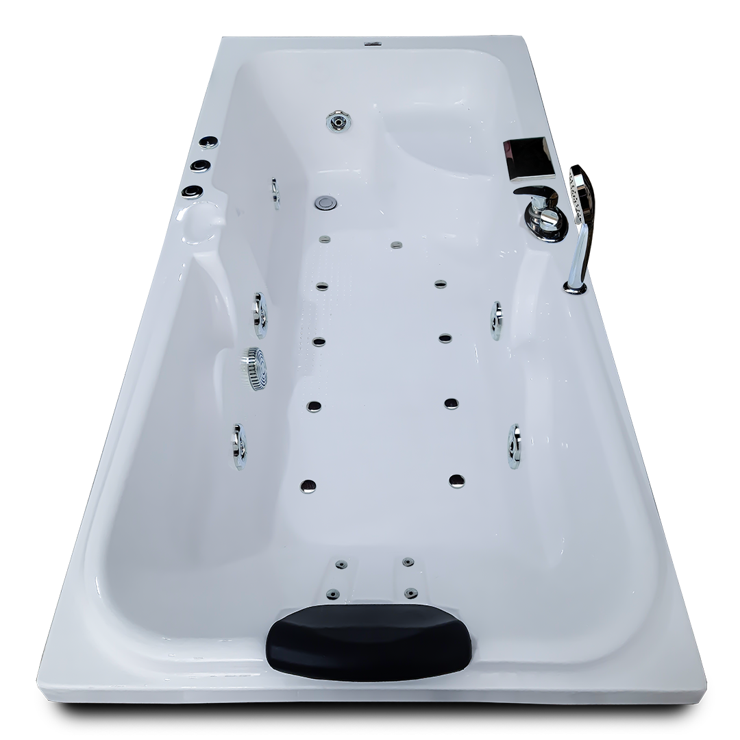 Ceaser 6 ft x 3 ft Combi-Massage Bathtub