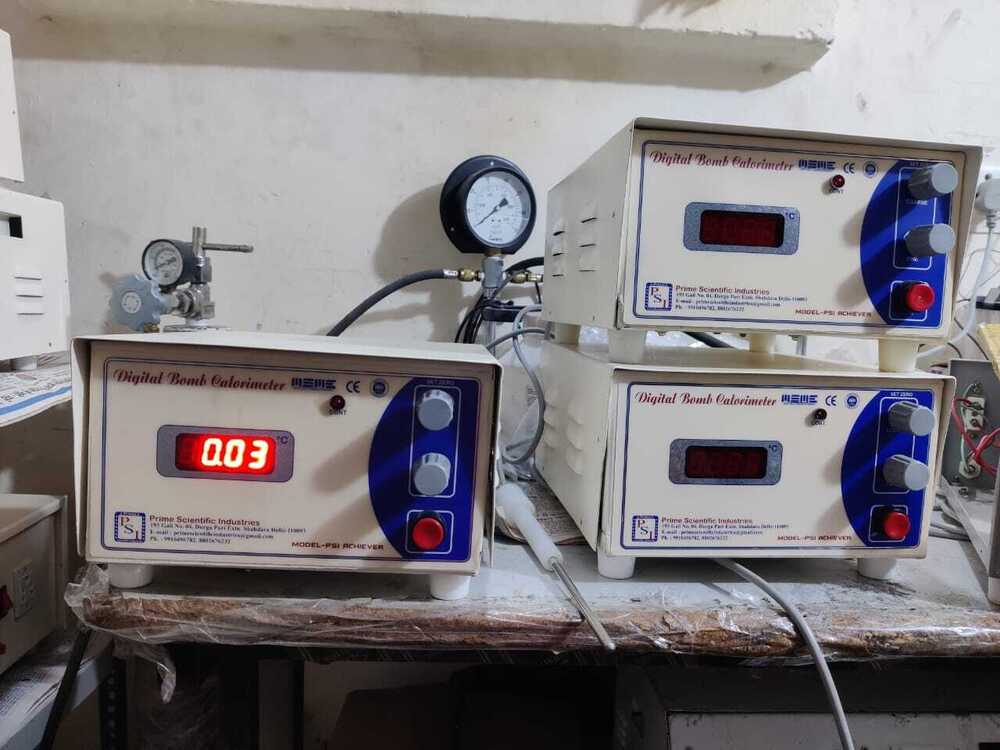 Semi Automatic Model - A Oxygen Bomb Calorimeter