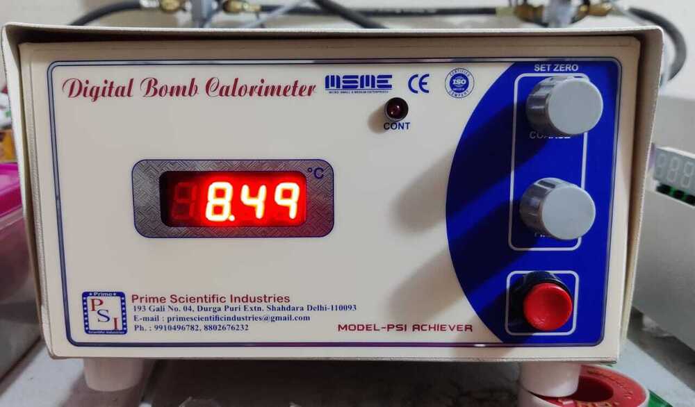 Digital Bomb Calorimeter