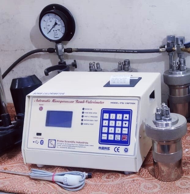 Bomb Calorimeter For Coal Testing