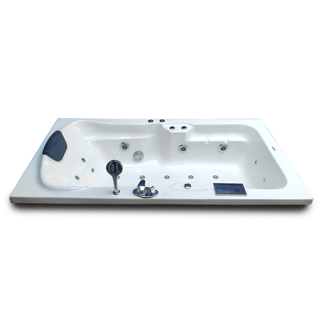 Elegant 6 ft x 3 ft Combi-Massage Bathtub