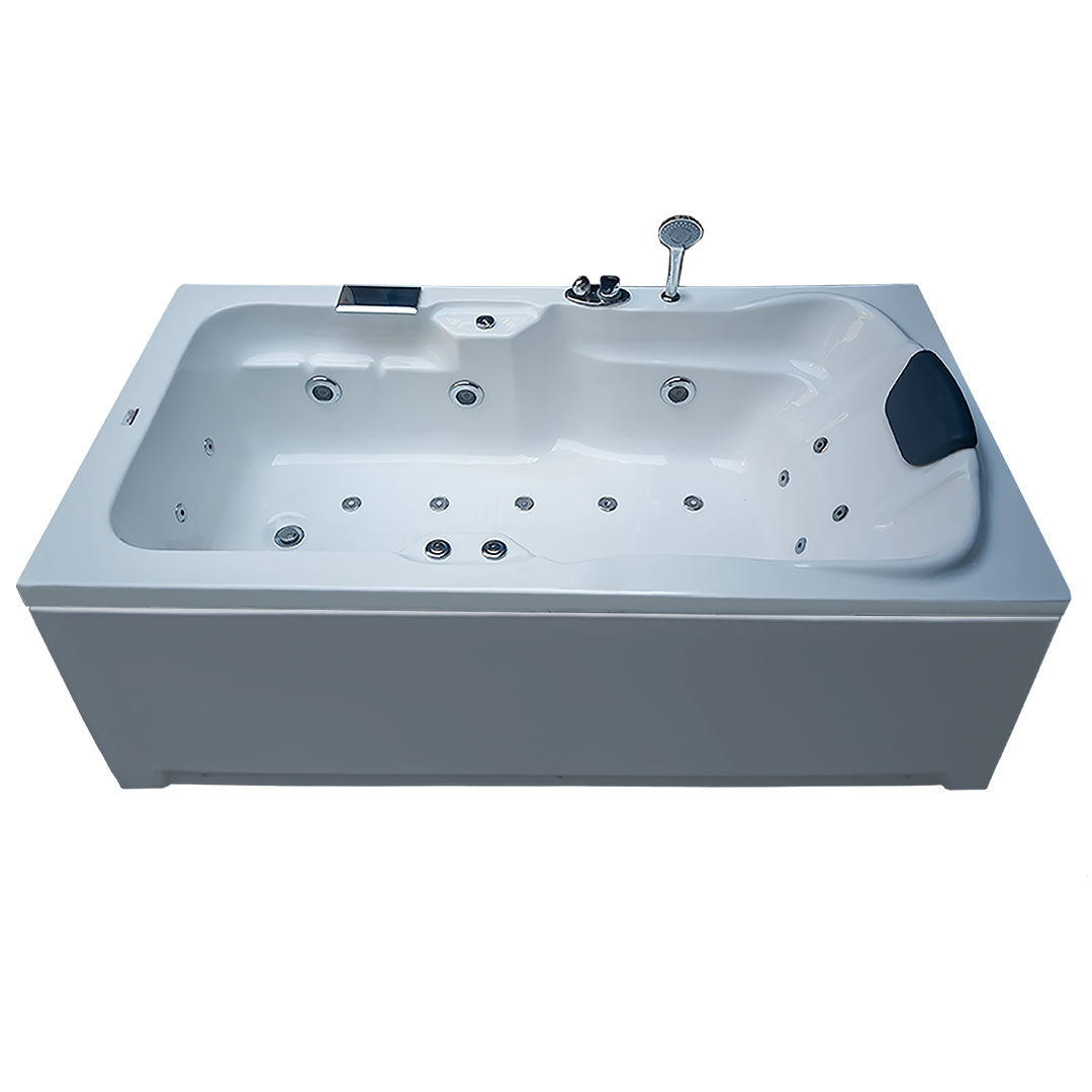 Elegant 6 ft x 3 ft Combi-Massage Bathtub