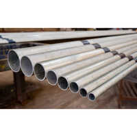 Round Hot Dip Galvanised Pipe