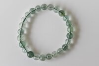 Green Fluorite Bracelet Crystal Beaded Bracelet