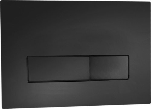 Matt Black Concealed Cistern Plate