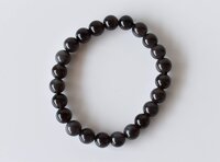 Black Obsidian Bracelet Crystal Beaded Bracelet