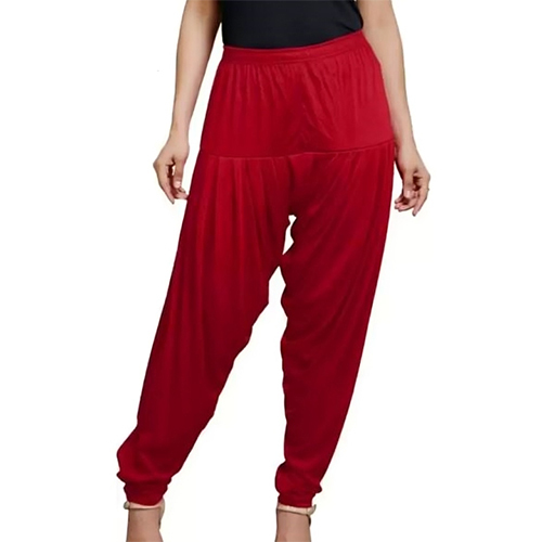 Ladies Viscose Rayon Patiala Pant