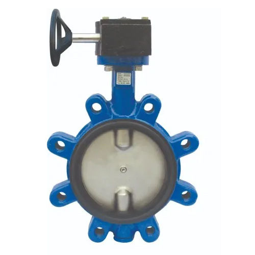 Blue Va-14 Gear Operated Lug Type Butterfly Valve