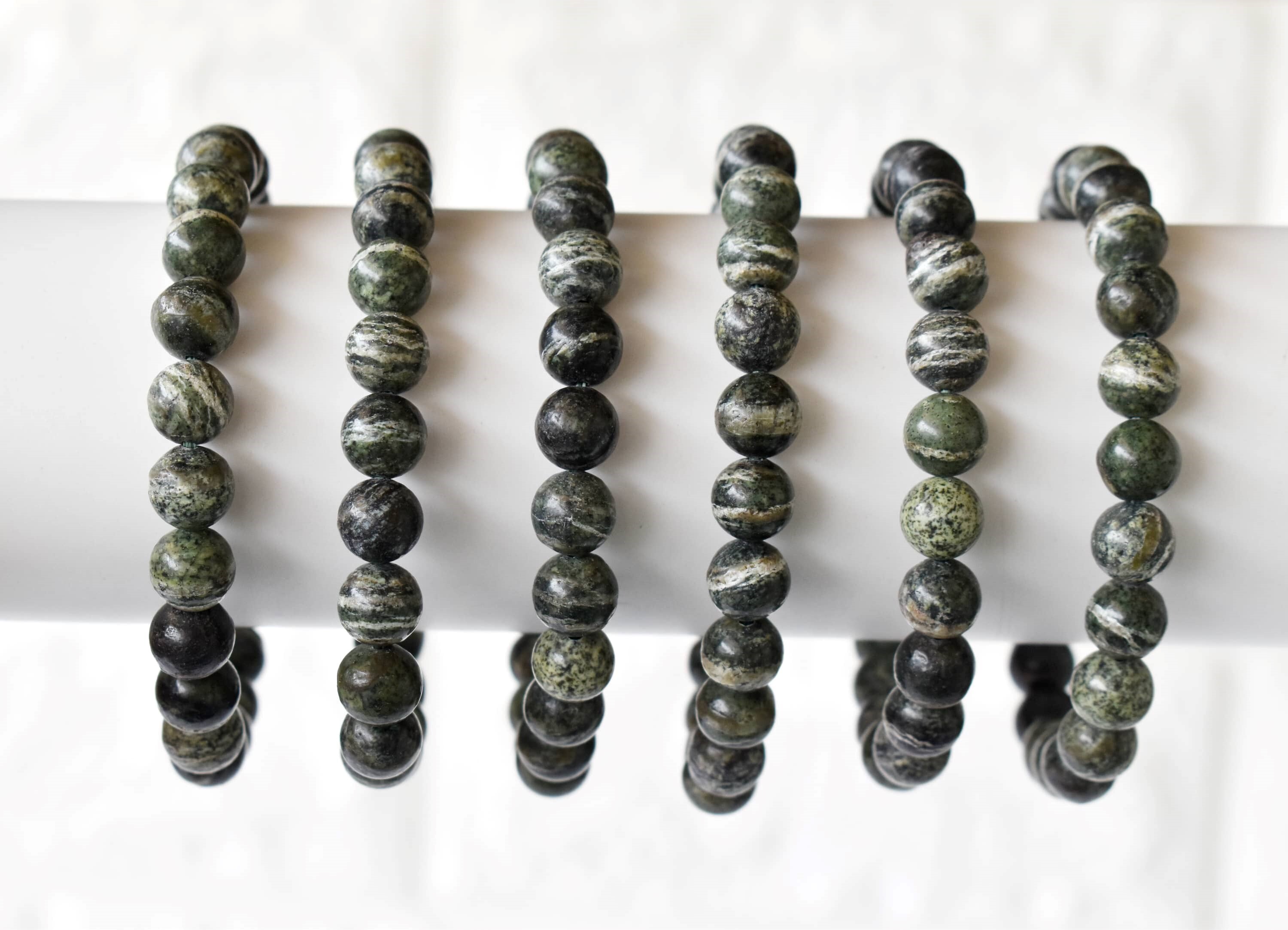 Seraphinite Bracelet Crystal Beaded Bracelet