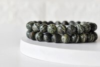 Seraphinite Bracelet Crystal Beaded Bracelet