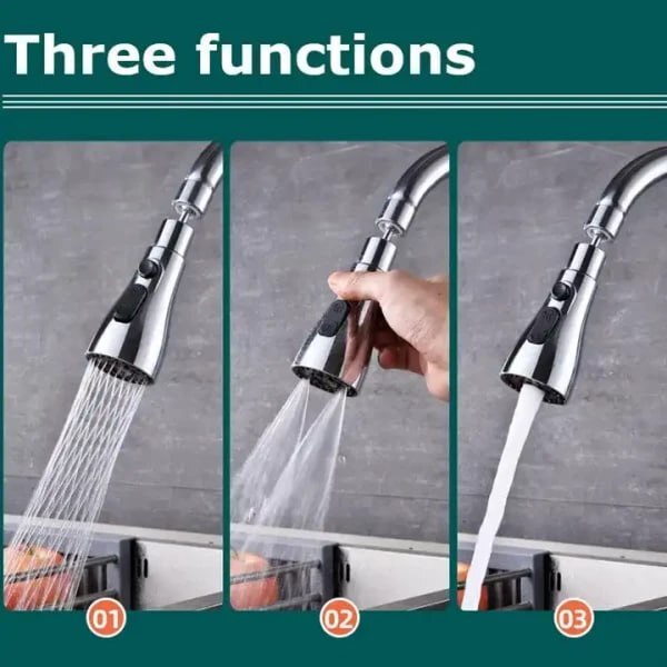 360 DEGREE MOVABLE FAUCET (3 MODE)