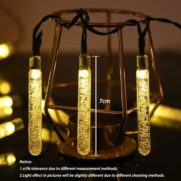 CRYSTAL LED STRING DECORATIVE LIGHTS