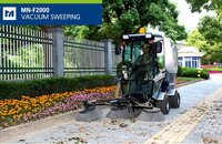 Self Propelled Diesel Operated Road Cleaning Machine