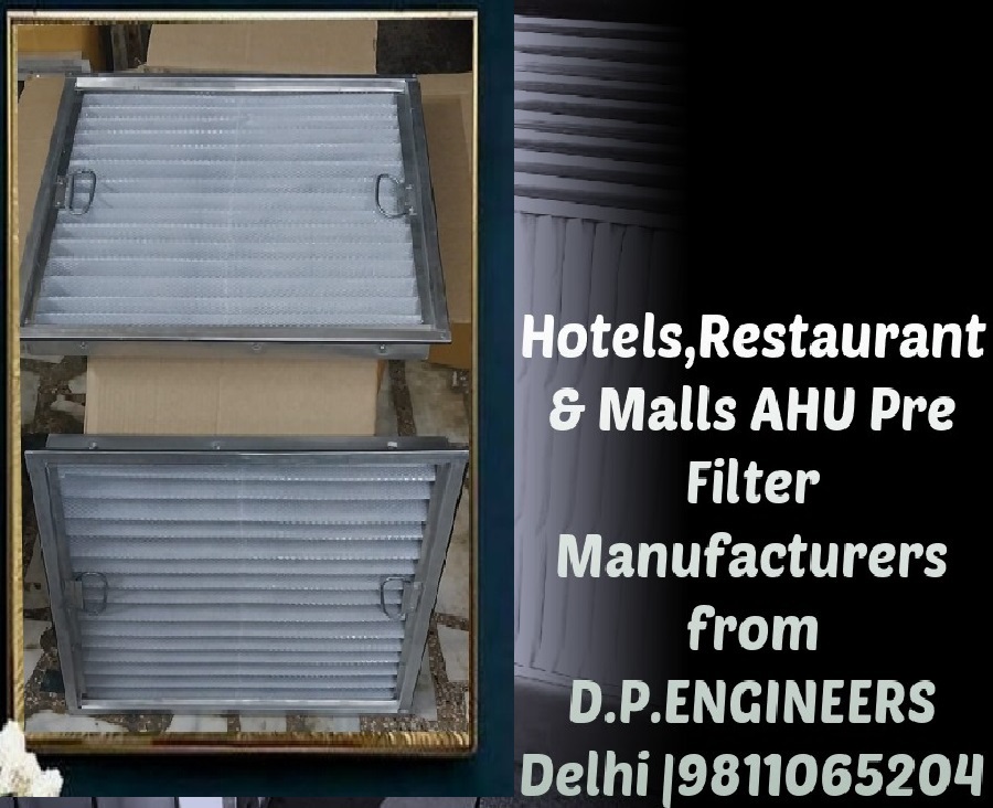 Leading Supplier of AHU ( Air Handling Unit) Filter by Pal Boranada Jodhpur Rajasthan