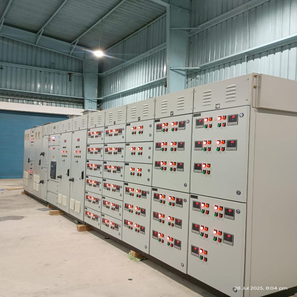 Electrical Control Panel Board - Material: Metal Base