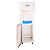 Blue Star Water Dispenser - Durable Plastic, Sleek White Design | Hot And Cold Water, Warranty Included For Home And Office Use