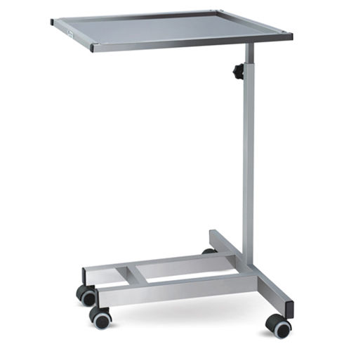 Adjustable Height Ss Mayos Trolley