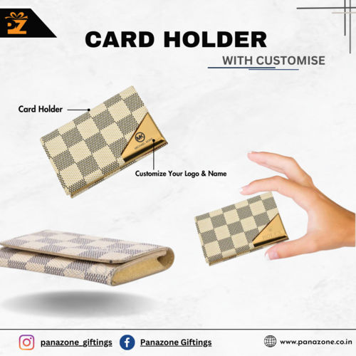 Texture Customized Visiting Card Holder